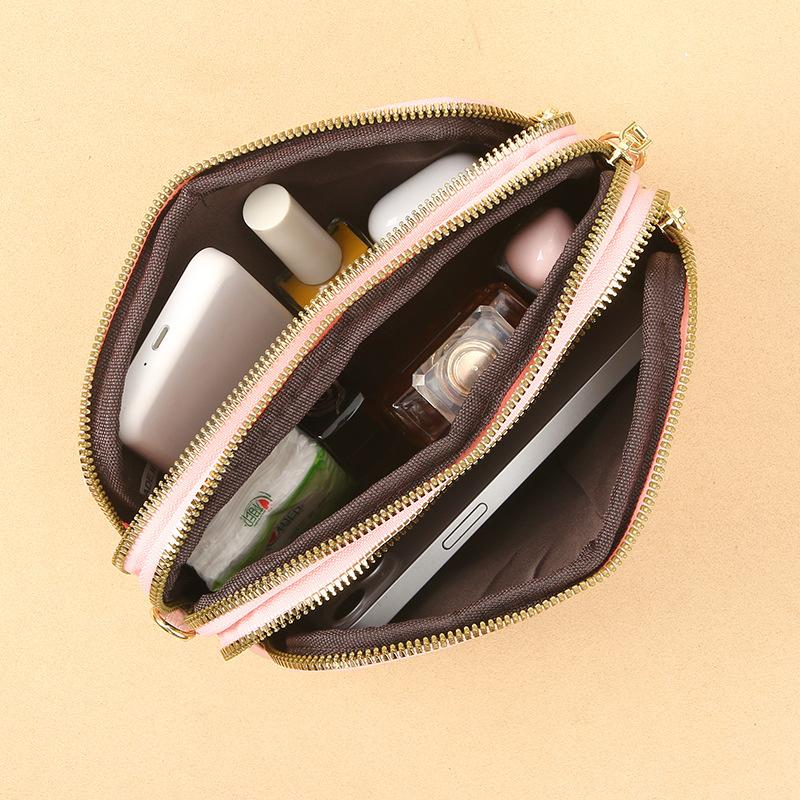 Nové dámské kabelky z umělé kůže, módní velkokapacitní tašky přes rameno, multifunkční peněženky na drobné, peněženky na mince