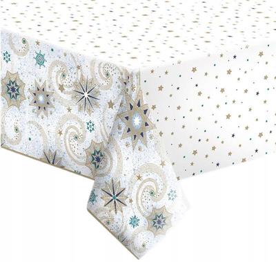 Christmas Paper Tablecloth Stars Christmas Eve 120x180cm