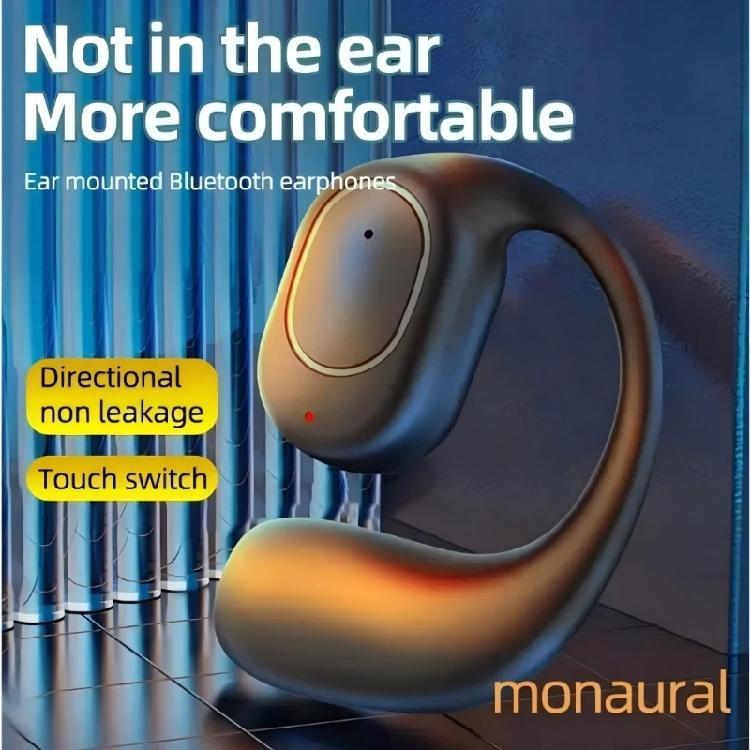 Wireless Sport Earbud Dynamic Sound With Stable Ear Hook Grip Earphone Enhances Gaming Auditory Single Ear Earbud