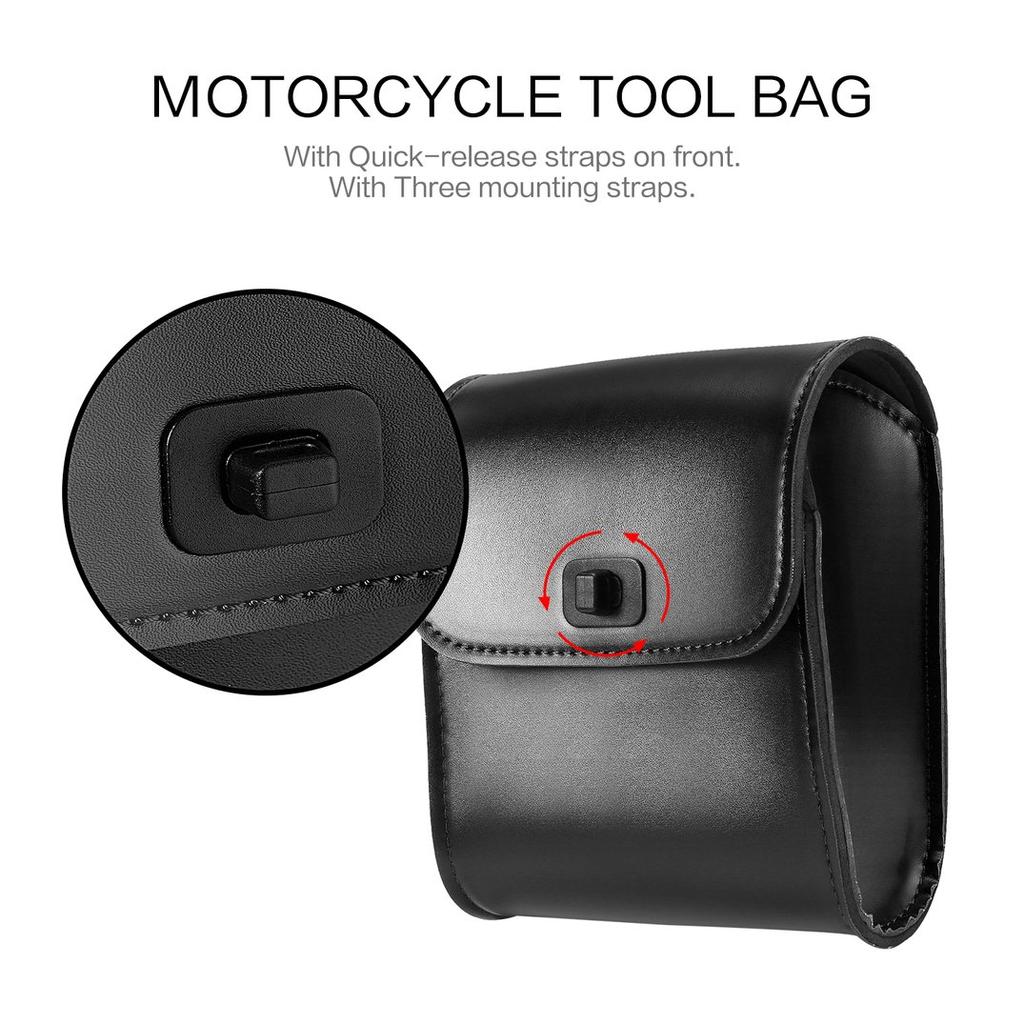 universal motorcycle handlebar saddle bag