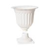 2pcs Wedding Pedestal Style Plastic Containers Flowerpot Roman Flower Vase  Flower Arrangement