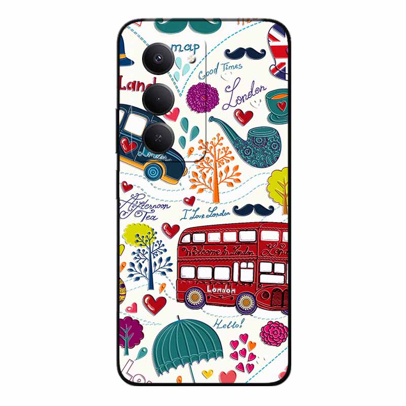 3D Emboss Cases For Redmi 15 5G 4G Relief Emboss Soft Silicone Back Cover For Xiaomi Redmi15 Flower Relief  Funda Redmi 15 4G 5G