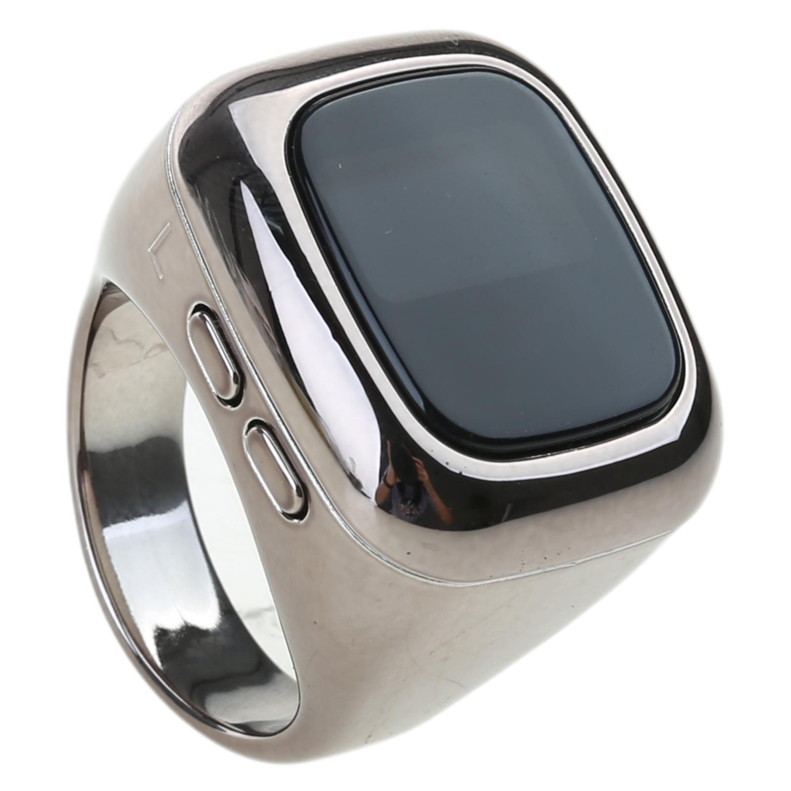

Smart Ring OLED Display Finger Counter Time Reminder Tasbih Tally Counter with Time Date Display for Accurate Counting 14