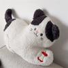 Cat Plush Cushion With Embroidered Cartoon Design For Living Room Decor