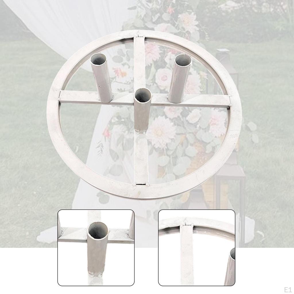 Flower Pole Display Stand Base for Large Floor Standing Flowers,DIY,Multifunction Easy To Use