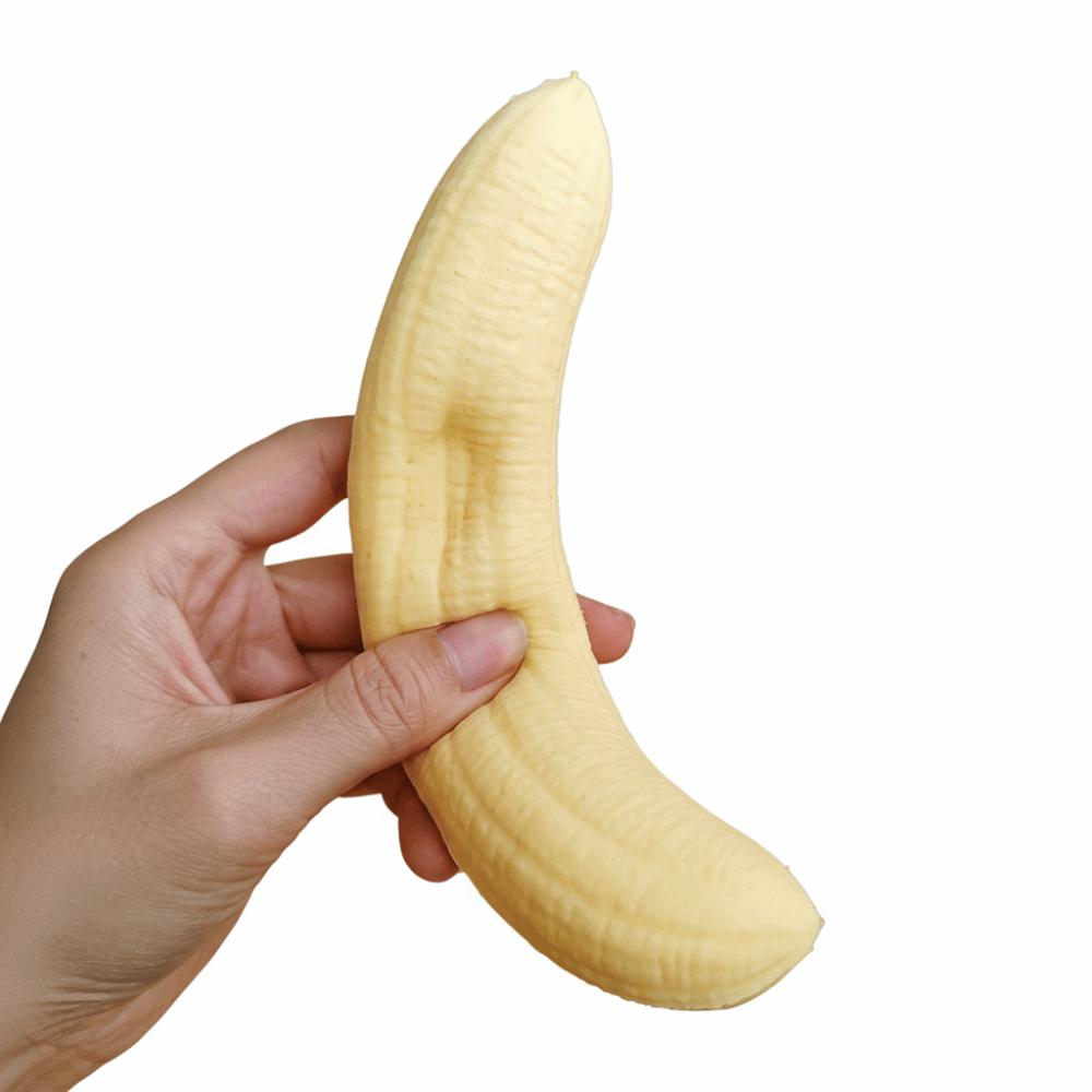 Soft Banana Meat Squishy Toy Stress Relief Hand Relaxation Banana Meat Squishy Pinch Le Slow Rising Relaxing