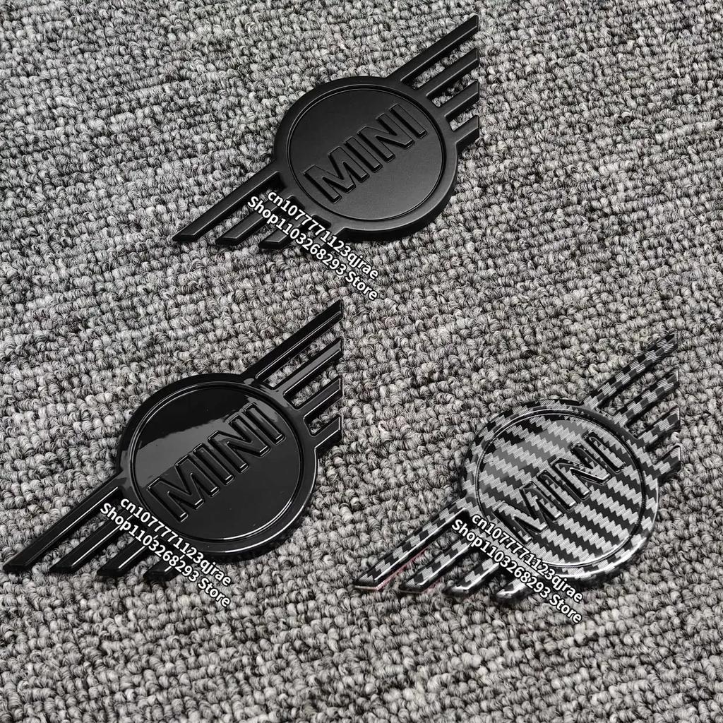 For BMW Hot 2025 ABS Car Front Hood Rear Trunk Emblem Badge Sticker for BMW Mini Cooper F55 F56 F57 Replacement Logo Auto Access