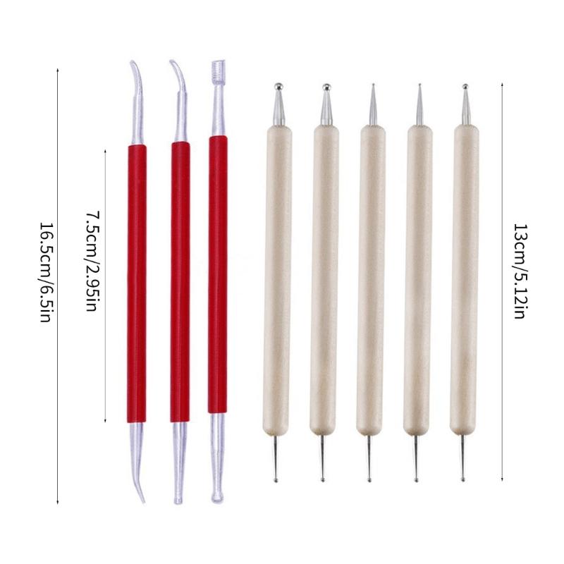 Leather Stamping Tool Leathercraft Carving Kits Leather Craft Hammer Leather Carving Embossing Tools for DIY Craft