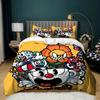 Exquisite The Cuphead Show Cartoon Bedding Sets Bed Supplies Set Duvet Cover Bed Comforter Set Bedding Set Birthday Gift