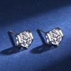 Tancise 925 Sterling Silver Moissanite  Zircon Earrings Drop Earrings For Women Wedding Party Gifts