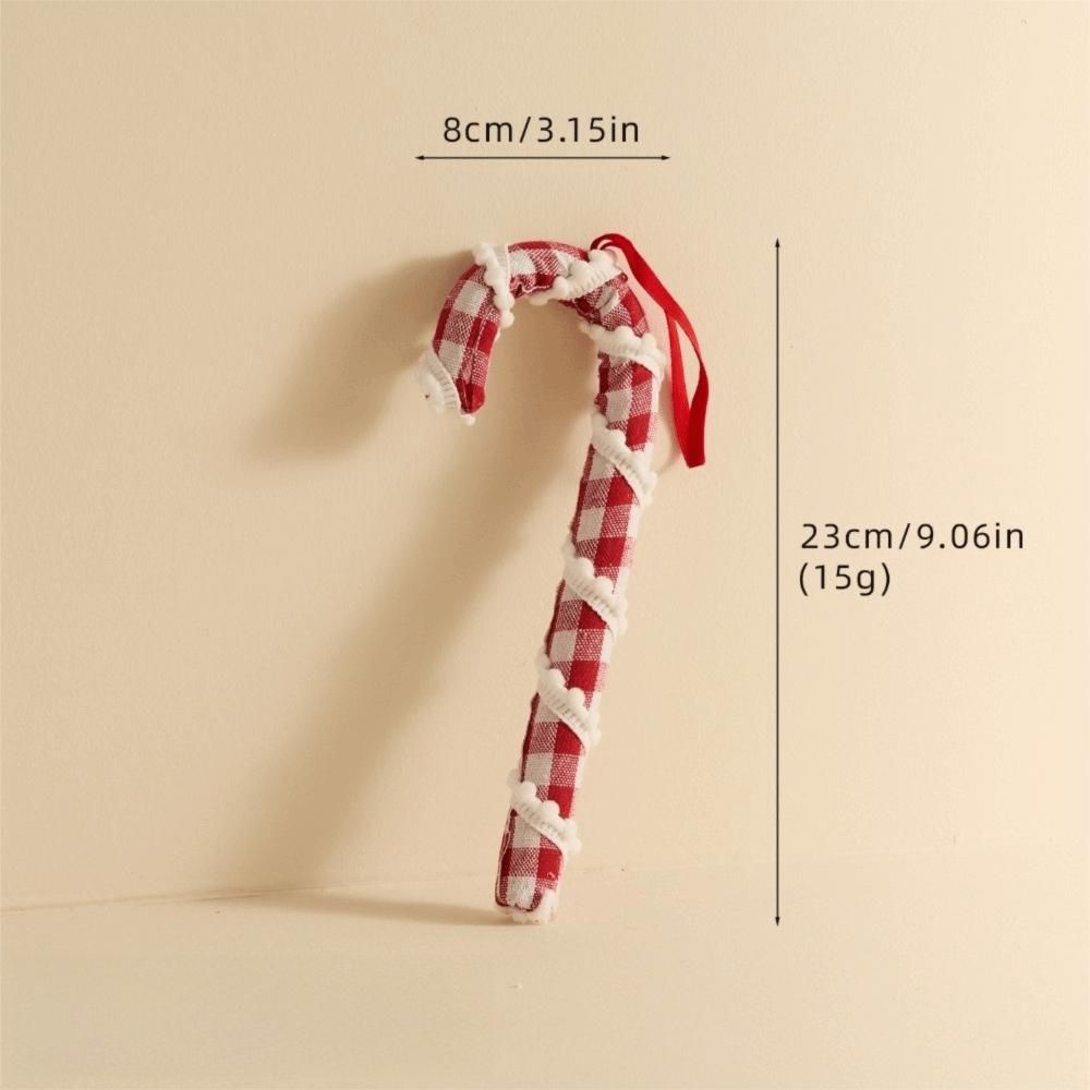 Colorful Candy Cane Xmas Tree Decorations Striped Lightweight Christmas Ornaments Large Christmas Tree Hanging Ornaments