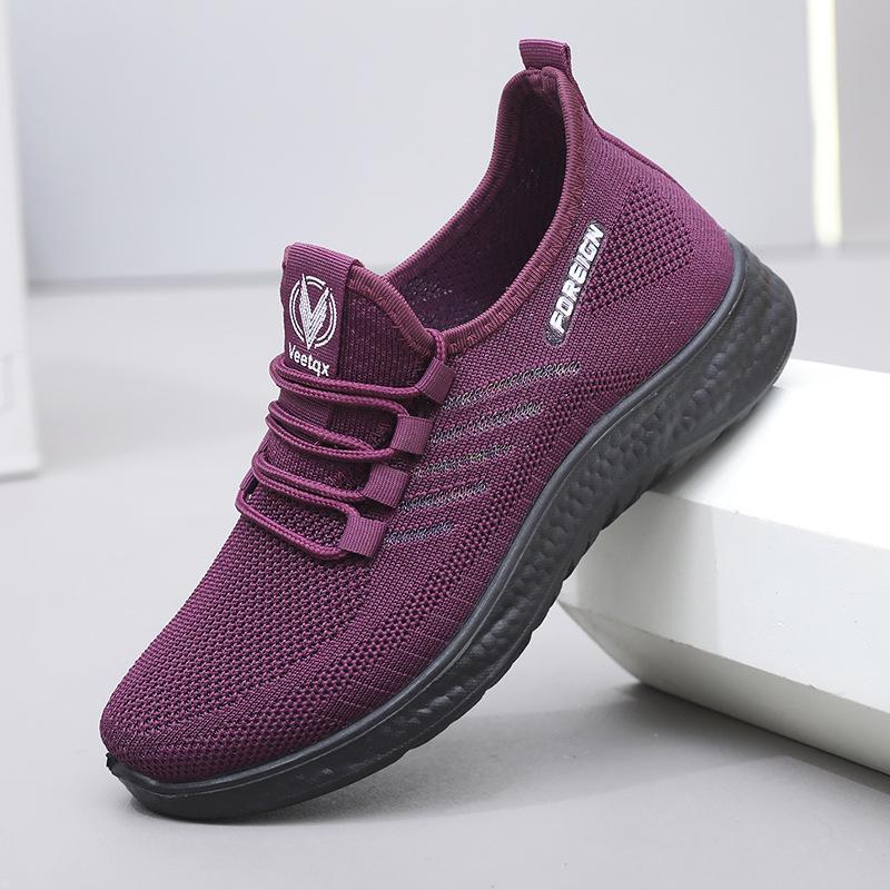 2025 spring new walking women's shoes female mother women's shoes breathable versatile casual foreign trade shoes