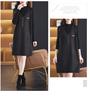 Hengyuanxiang Two-Piece Knit Vest Dress Set: Mid-Length Sweater Dress, Slimming & Tummy-Concealing for Autumn/Winter.