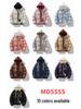 Unisex Trendy Two-Piece Style Winter Cotton Jacket - Loose Fit, Warm, Hooded, Ideal for Couples.
