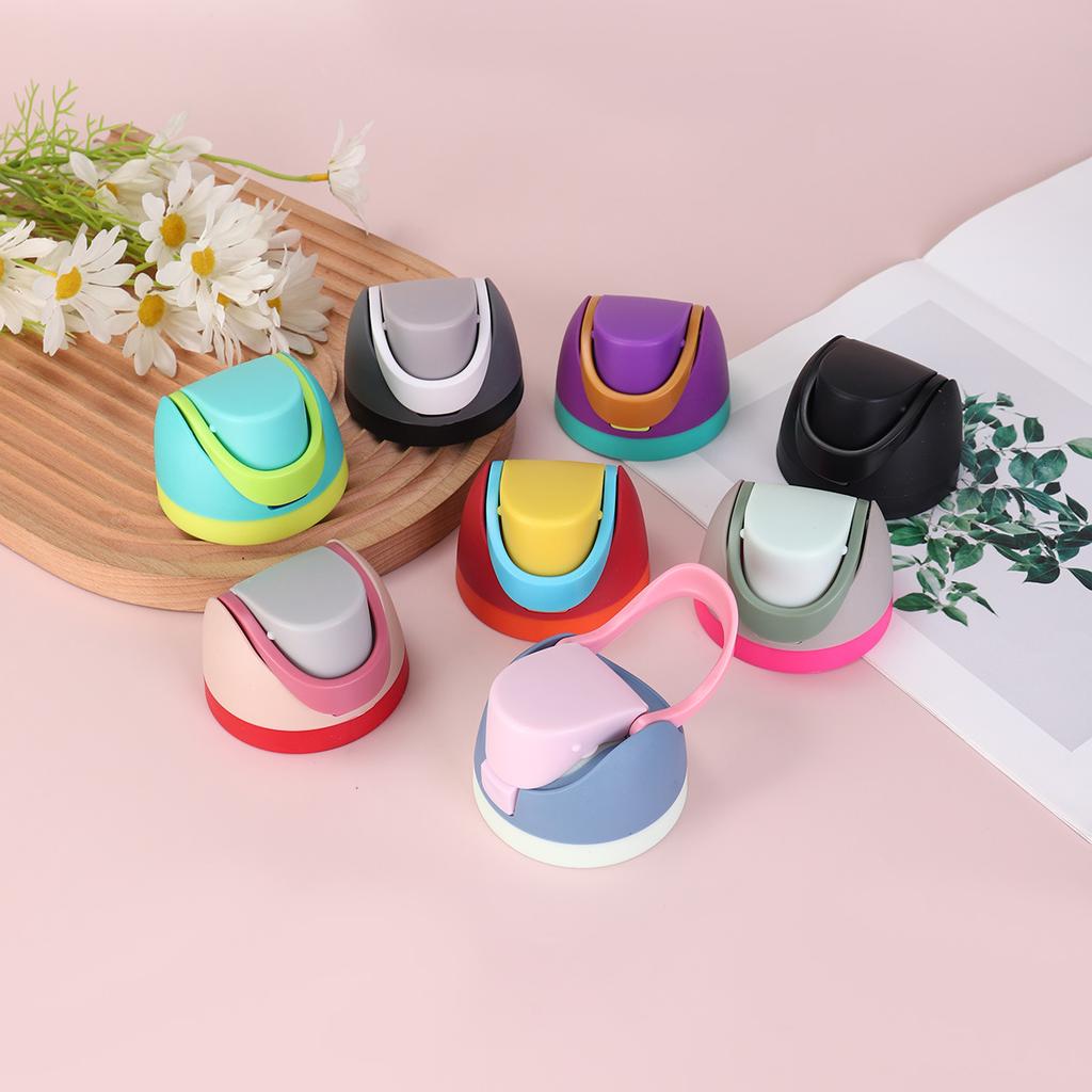 Fruit Cup 1Pc Replacement Cap No Water Leakage One Button Water Bottle Top Cap One Button Water Bottle Top Lid for Owala Freesip Cup Holders 5