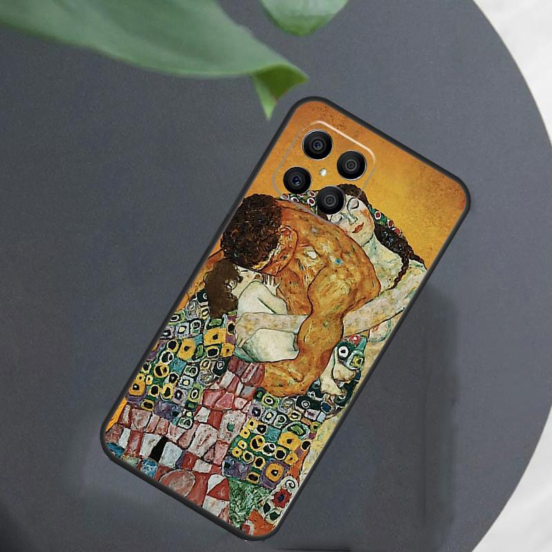 Kiss by Gustav Klimt For Honor Magic 7 Lite 6 5 8 Pro Case For Honor 200 400 70 90 X8c X8b X9a X9b X9c X9d Win RT