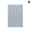 French Manicure Strip Nail Forms Fringe Tip Guides Sticker Diy Wavy Line Nail Art Tips Guides Stickers Stencil Decoration Tool