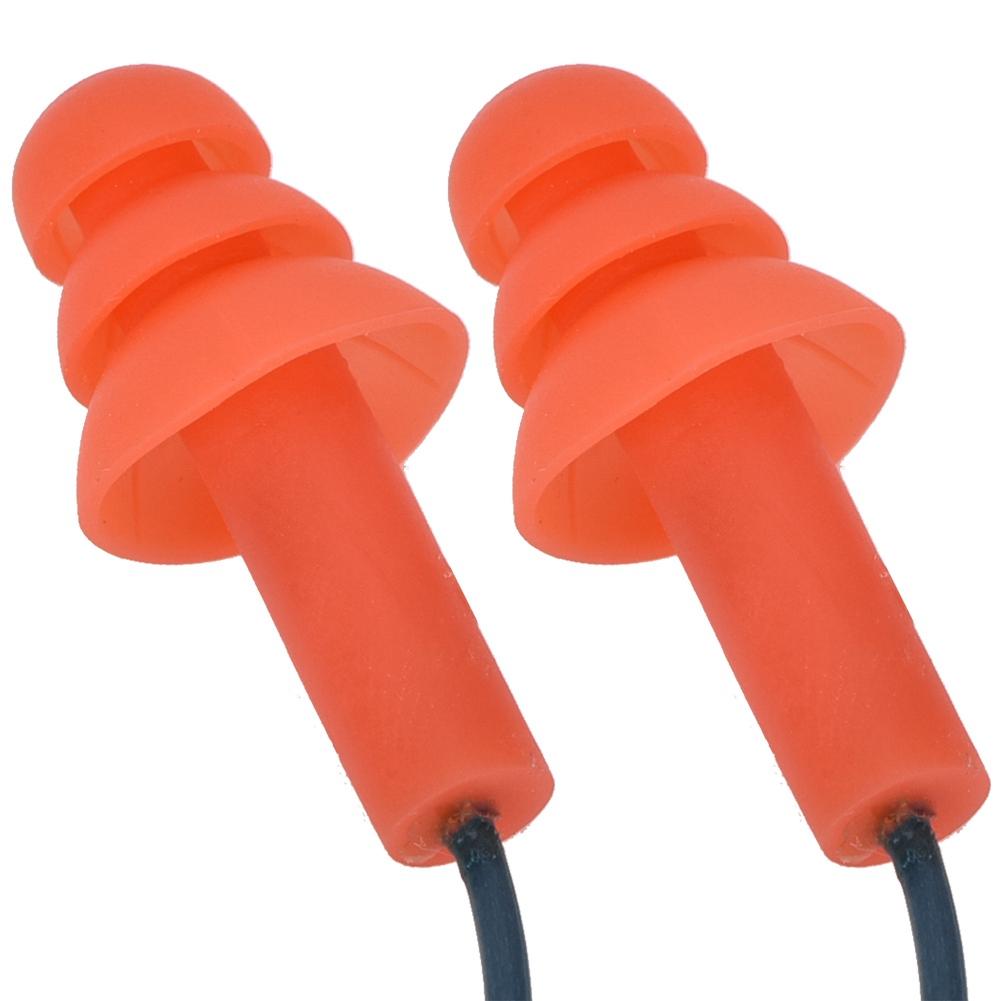 

Corded Silicone Noise Reduction Earplugs Metal Detectable Hearing Protection Ear Plugs