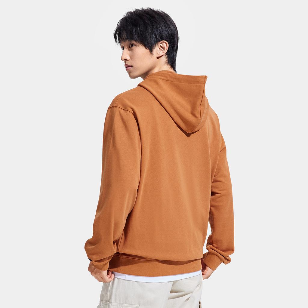 Li Ning Sports Life Collection Sweatshirt Men's Amber Brown AWDV811-3