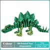 Tirannosauro Rex Stampato 3D Modello di Dinosauro Realistico Articolato Completamente Mobile Regalo di Compleanno Animali Realistici Decorazione da Scrivania