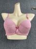 1011 new underwear women gather lace bra upper support medium mold cup close breast anti-sagging underwear