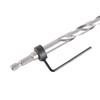 2 Pcs 3/8 Inch (9.5mm) Pocket Hole Drill Bit 1/4 Inch Hex Shank HSS (High-Speed Steel) Twist Step Drill Bit 6.5 Inch Length