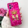 6.4" For Realme 9 Pro Plus Case RMX3392 Clear Fashion Luxury A-Z Letters Soft Bumper Cover For Realme 9 Pro+ Phone Case RMX3393