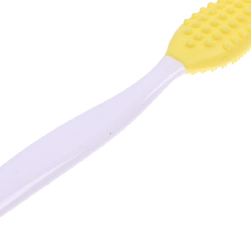 Double Sided Silicone Nose Blackhead Remover Brush Exfoliating Cleaning Tool