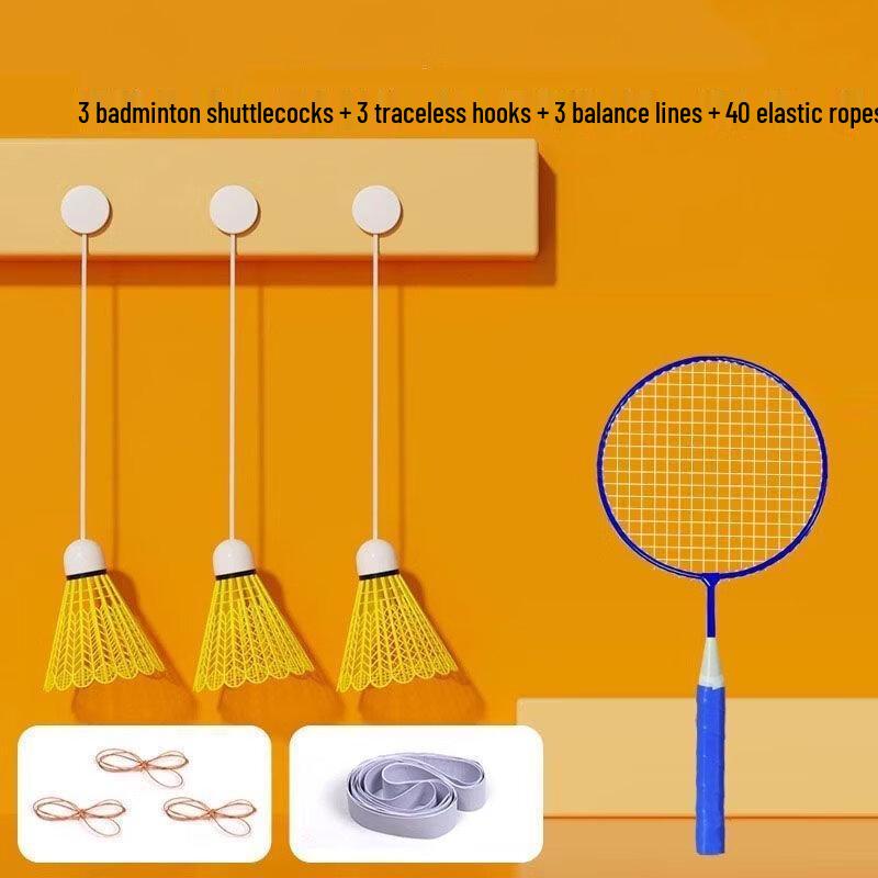 Badminton Solo Rebound Trainer Kit