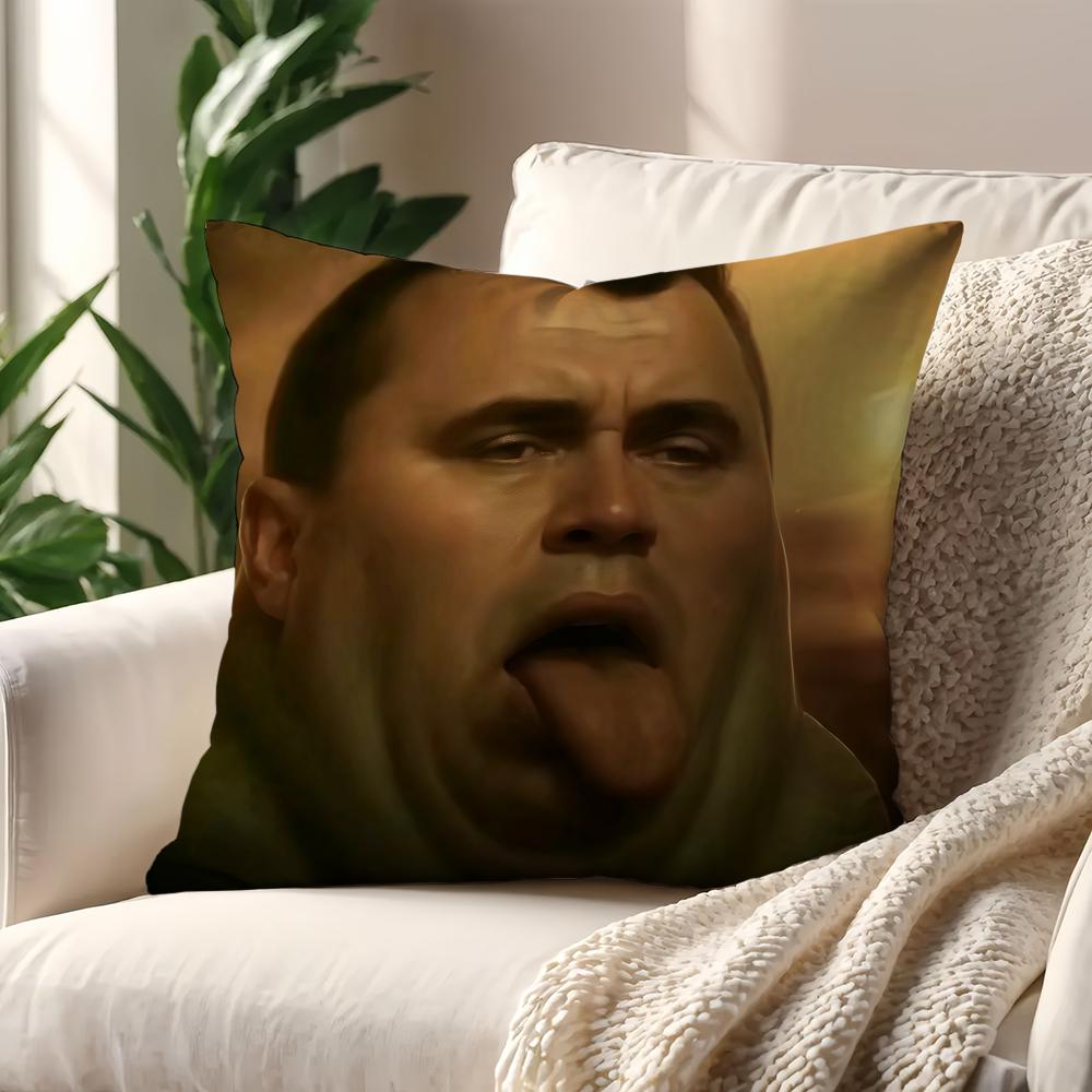 Funny CCharlie KKirkS Pork Is Calling Cushion Cover For Pillow Printing Sofa Decoration Home Car Room Office Nordic Simplicity