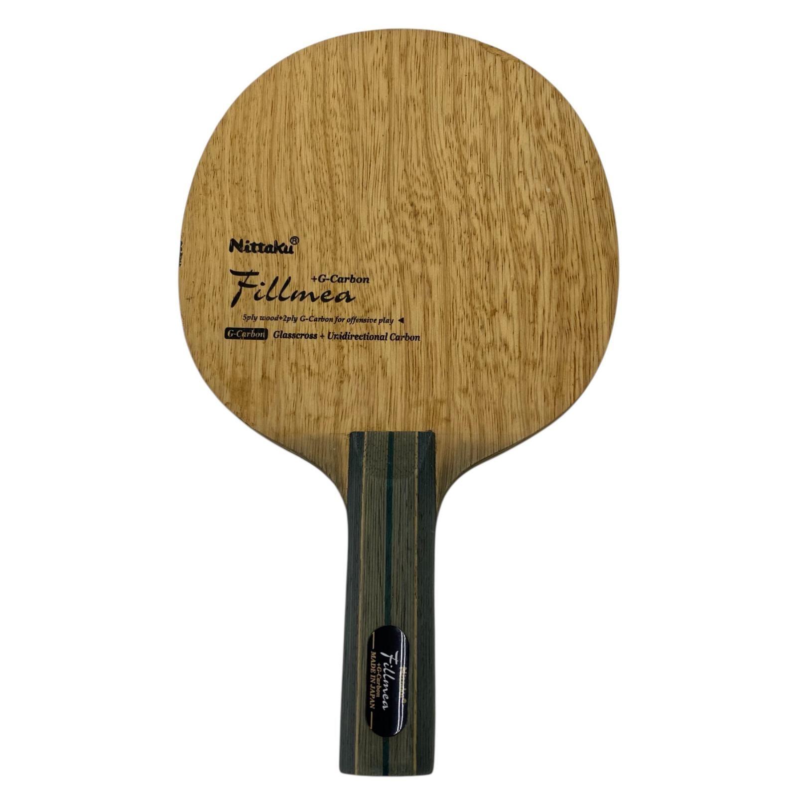 Used 186000 Current condition Nittaku Fillmea table tennis racket