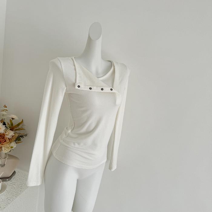 

Reversible Faux Fleece Two-Piece Base Layer Sweater: Soft, Versatile, Loose-Knit Inner Top. Medium