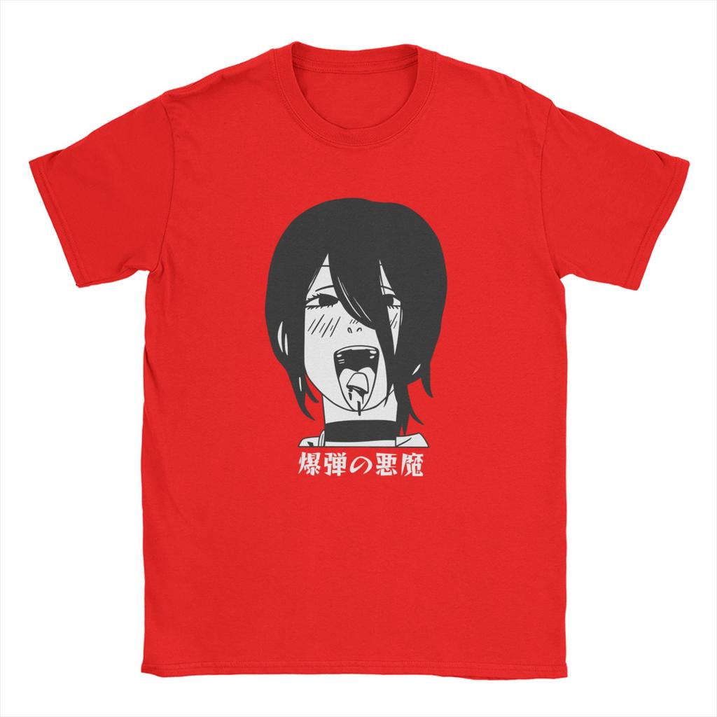 Chainsaws man Rezes T-Shirt Summer  Fashion T Shirts Adult Pure Cotton O-Neck 4XL 5XL 6XL Top Tees Short Sleeve Y2K Retro Tshirt