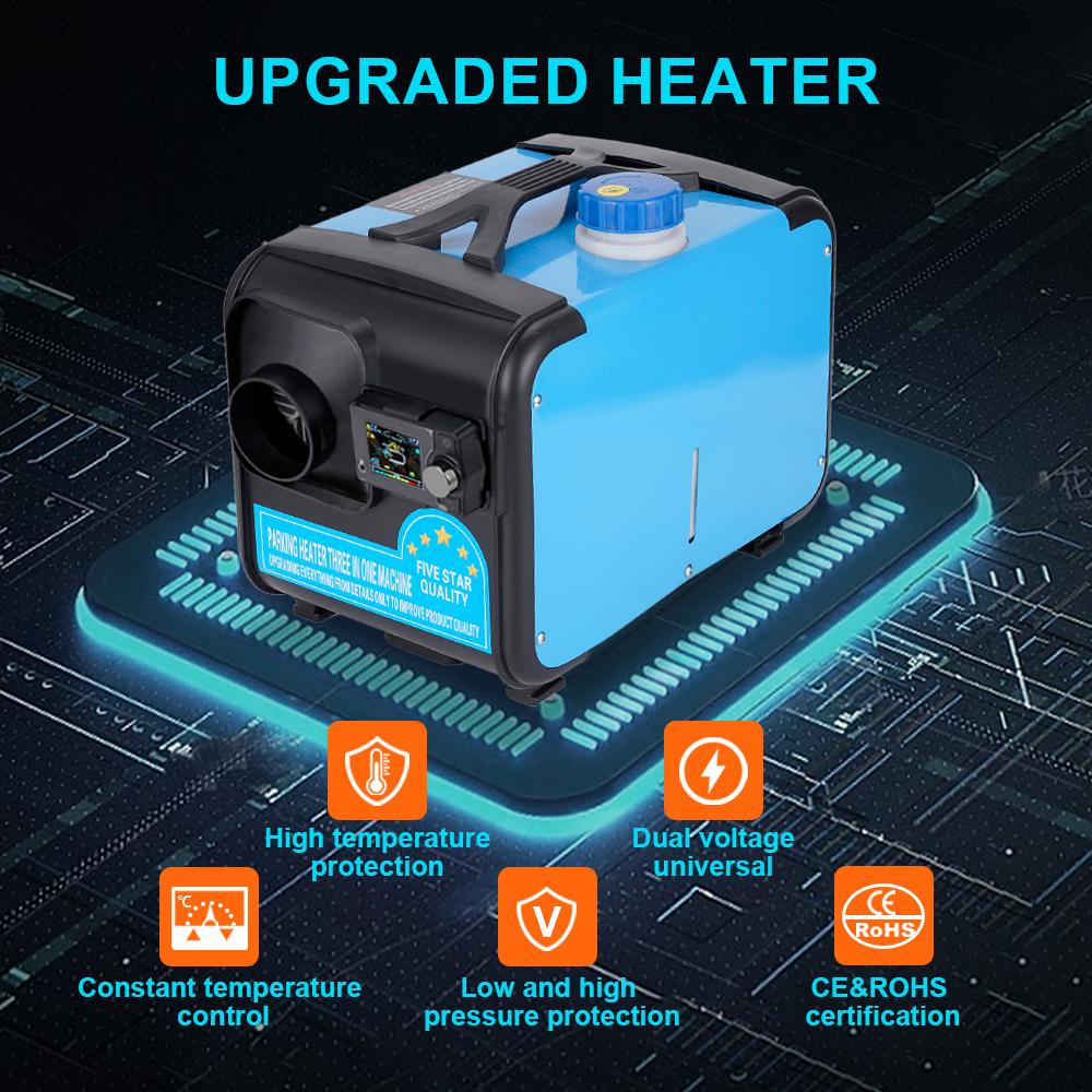 Bluetooth Parking Heater Set 12V&24V&220V 2-8KW DC&AC Universal Suitable For Indoor And Outdoor Use And Various Vehicle Models