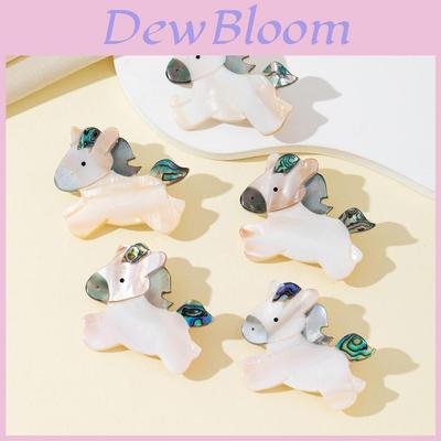Animal Shell Brooch Handmade Natural Shell Pony Fashion Accessory For Women