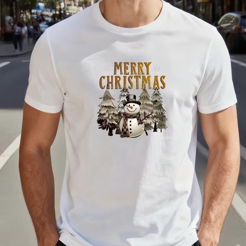 

High-Street Christmas Graffiti Men s T-Shirt - Fashionista Must-Have Item XXL белый