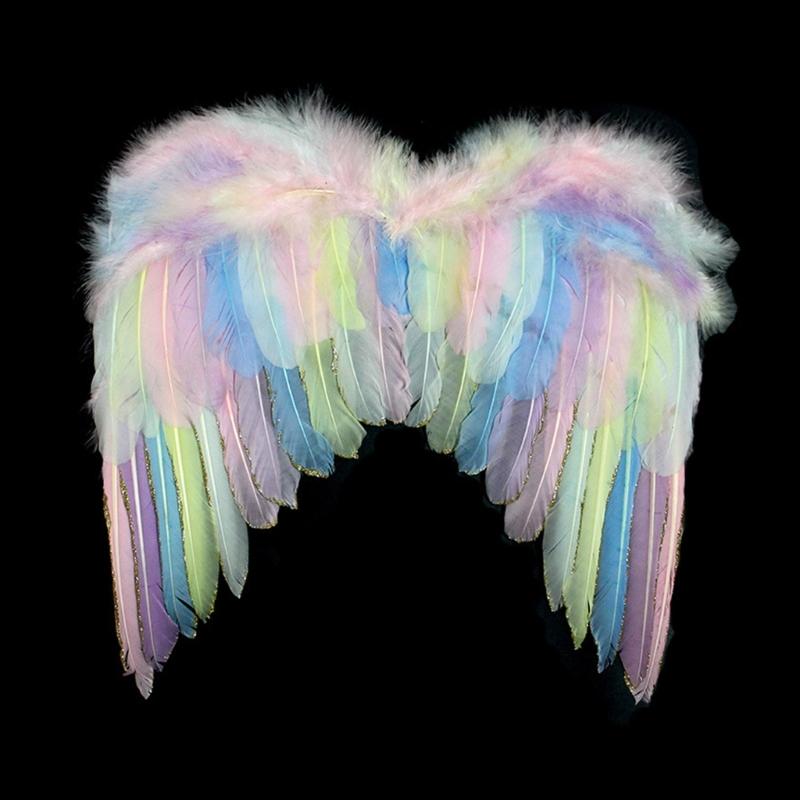 Крылья Ангела Волшебная Палочка Перья Крылья Детский Взрослый Хэллоуин Рождественский Костюм