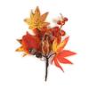 Folhas Artificiais Plantas de Cozinha Outono Para Casa Galhos de Bordo Folhas de Ação de Graças
