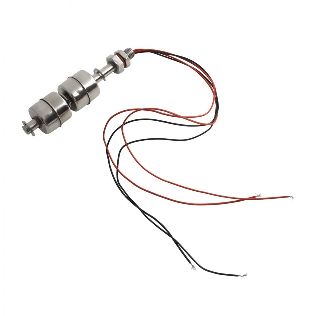Water Level Sensor Controller 100mm Stainless Steel Double Float Switch