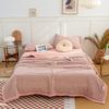Simple Lines Summer Quilt Japanese Style Cotton Air Conditioning Quilt Luxury Soft Breathable Thin Blanket for Adults Kids