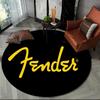29 Style New Fender Retro Guitar Instruments Music Round Carpet Rug for Bedroom Living Room Sofa Decoration,pet Decor Floor Mat