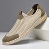 2025 Men's Breathable Mesh Slip-On Casual Shoes – Soft Sole, Large Sizes Available