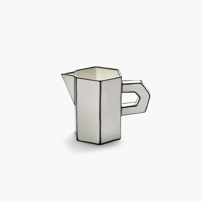 SERAX Carte Blanche Black Ceramic Pour-Over Coffee Pot