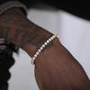 Hiphop Iced Out Men Chain Bracelets Trendy Cubic Zirconia Tennis Necklaces Custom Fashion Women Jewelry Bracelet