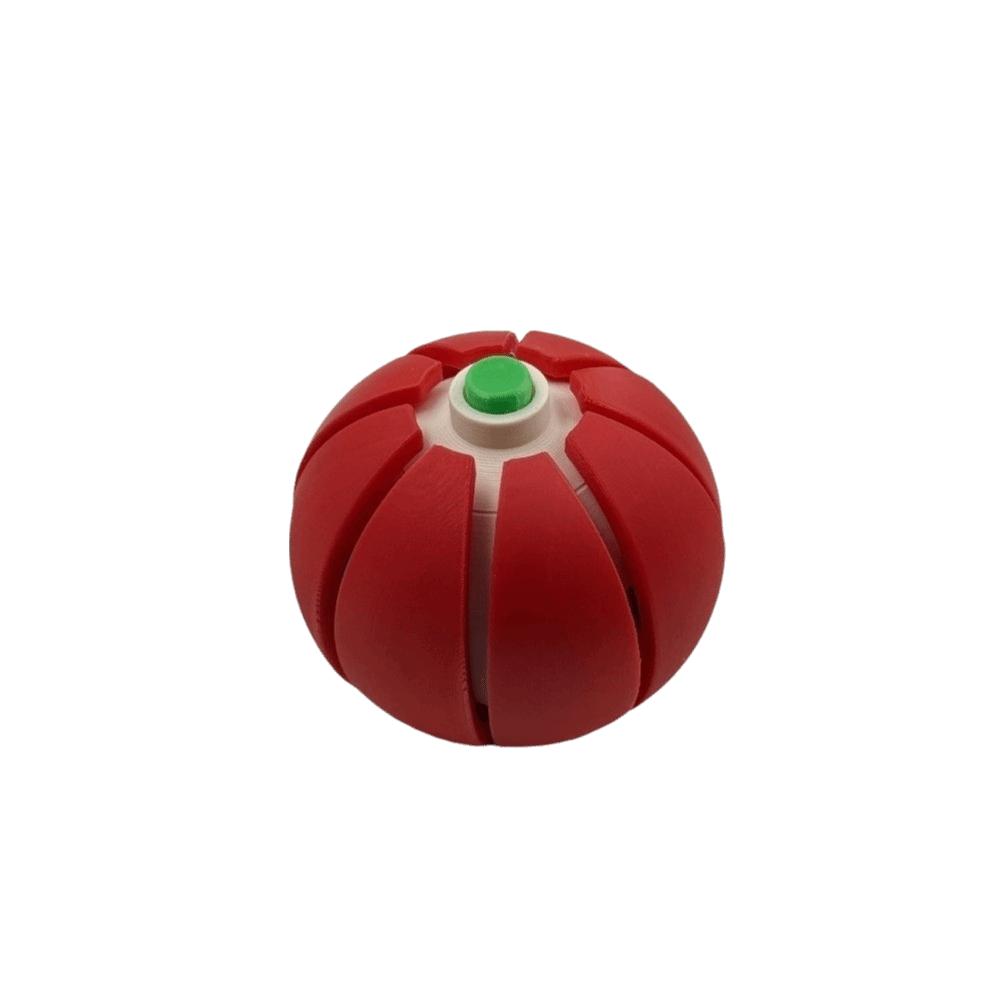 Squeezable Pumpkin Clicker Toy PLA Squeezable Fidget Toy Pumpkin Fidget Toy Halloween Parties