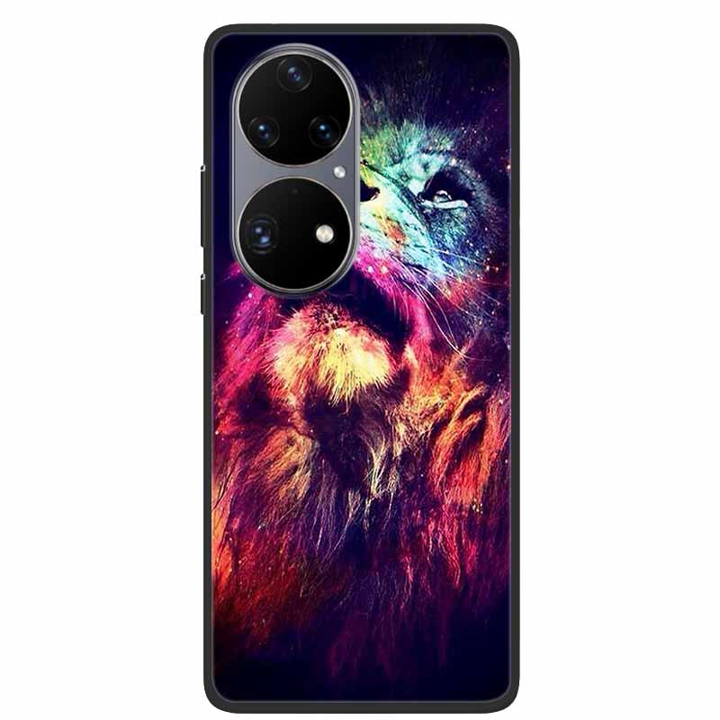Phone Case For Huawei P50 Pro Cover Soft Silicone Cool coque For Huawei P50Pro P50 Pro 5G Back Cases P 50 Pro Fashion TPU Fundas