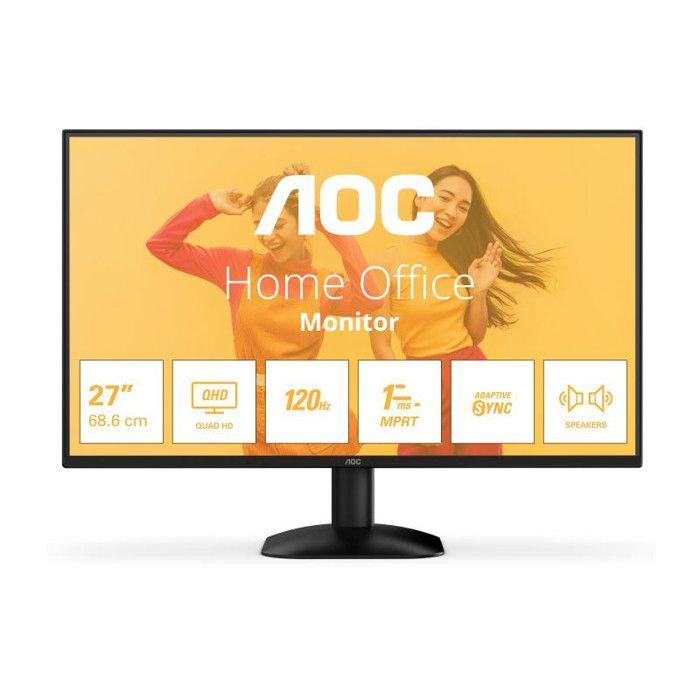 Écran PC - AOC - Q27B35S3 - 27 Pouces - 2560 X 1440 - 4 Ms - IPS