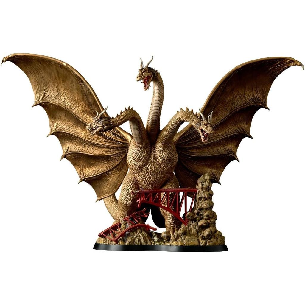 Kaiyodo ARTPLA SCULPTURE WORKS King Ghidorah Unpainted Plastic Model Kit AP056 ReImagination