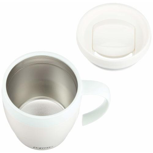 Wahei Freiz Mug, 280ml, Mint, with Lid, Insulated, Office Mug, Fortec House RH-1288