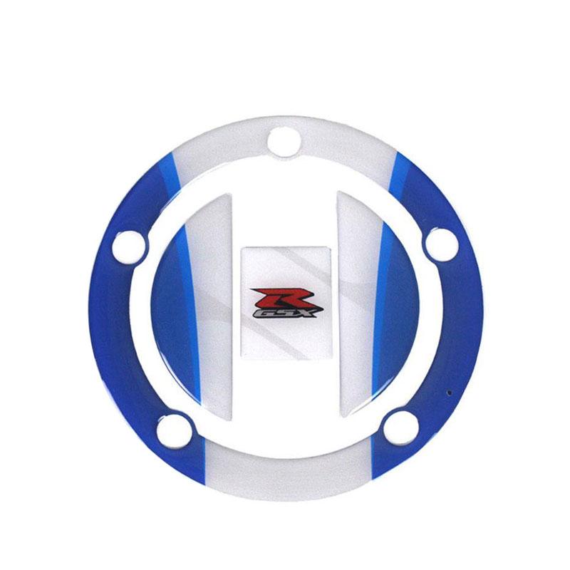Accesorii pentru motociclete Capac rezervor de combustibil 3D din fibră de carbon autocolante de protecție decorative impermeabile potrivite pentru SUZUKI